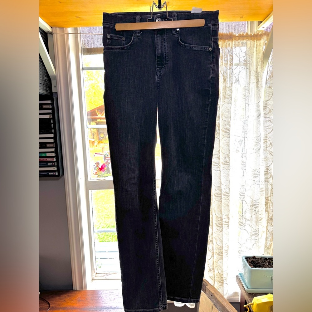 Denver Hayes Men's Straight Leg Dark Jeans